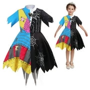 Sally Jack Nightmare Costume for Girls Halloween Cosplay Dress Up, SIZE 3T